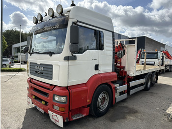 Kamion sa dizalicom MAN TG 360 A 6x2 + CRANE ATLAS 100.1 A3 - PLATFORM 5m80 - E3 - LIFT-AXLE - FULL AIR SUSPENSION - ZF AS TRONIC -  BE TRUCK: slika 4