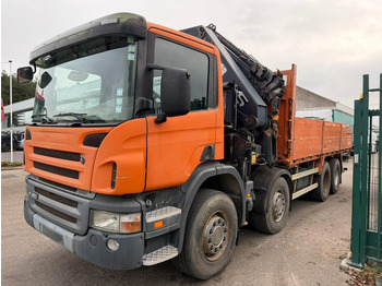 Kamion sa tovarnim sandukom, Kamion sa dizalicom Scania P420 8X4 PRITSCHE + (25m) KRAN HIAB 422 E-5 HIPRO + JIB 100X-4 - RETARDER - *284.000km* - MANUAL - STEEL SPRING - EURO 3 - BE TRUCK: slika 3 Kamion sa tovarnim sandukom, Kamion sa dizalicom Scania P420 8X4 PRITSCHE + (25m) KRAN HIAB 422 E-5 HIPRO + JIB 100X-4 - RETARDER - *284.000km* - MANUAL - STEEL SPRING - EURO 3 - BE TRUCK: slika 3