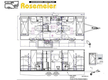 Novu Prikolica ROSEMEIER EW TA-NO Mannschaftswagen 662 Mannschaftswagen: slika 2