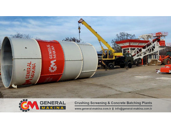 Novu Fabrika betona General Makina Diamond 60 m3 Mobile Concrete Batching Plant: slika 4