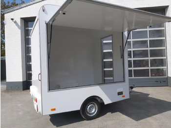 Prikolica za hrane Verkaufsanhänger VK 250 200 aero retro 250cm 1 Verkaufsklappe 230 Volt Licht (S) 1300kg Abverkauf: slika 3