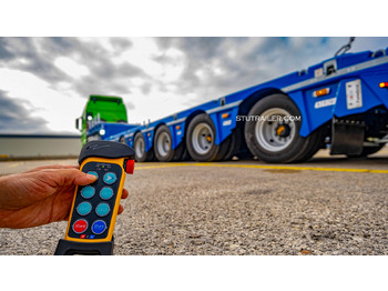 Novu Niska poluprikolica za prevoz STU 5 Axle Hydraulic Steering Extendable Low Laoder: slika 4