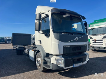Kamion sa golom šasijom i zatvorenom kabinom VOLVO FL 250