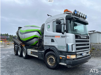 Mikser za beton Scania R124 tridem with LAXO quick release / Concrete truck: slika 2
