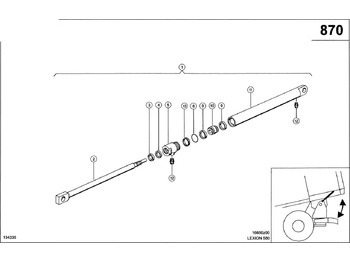 Hidraulični cilindar CLAAS