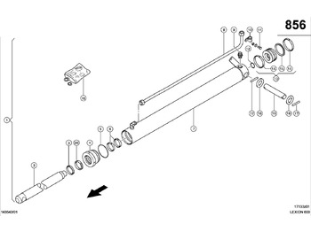 Hidraulični cilindar CLAAS