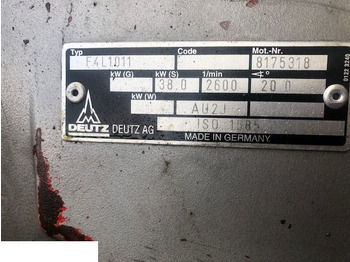 Elektropokretač za Poljoprivredna mašina DEUTZ BF4L1011 - Rozrusznik: slika 2