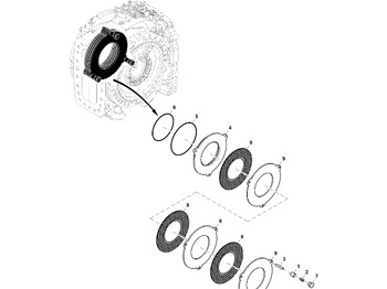 Delovi kočnica JOHN DEERE