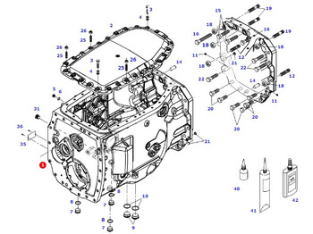Menjač i delovi MASSEY FERGUSON
