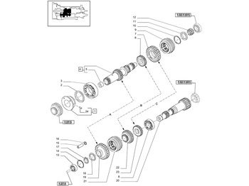 Menjač i delovi NEW HOLLAND