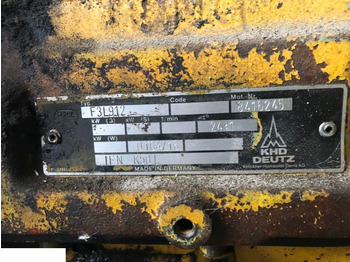 Motor za Oprema za rukovanje materijalima SILNIk  DEUTZ F3L912 części: slika 2