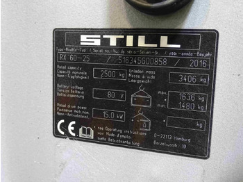 Električni viljuškar STILL RX60-25: slika 2