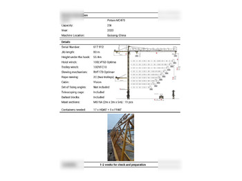 Toranjski kran POTAIN