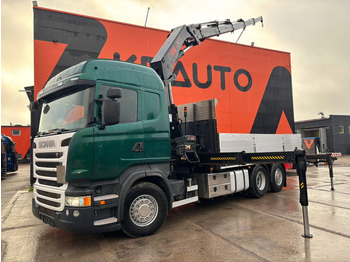 Kamion sa tovarnim sandukom SCANIA R 410