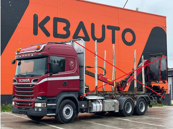 Kamion sa golom šasijom i zatvorenom kabinom SCANIA R 730