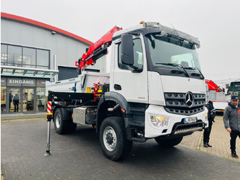 Lizing  Mercedes-Benz Arocs 1835  4x4 Meiller Fassi F135 Kran Kipper Mercedes-Benz Arocs 1835  4x4 Meiller Fassi F135 Kran Kipper: slika 2