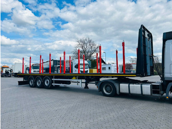 Poluprikolica šticarka PAVIC 3-Achs Plattform-Auflieger/Leergew. ca. 7,1t: slika 2 Poluprikolica šticarka PAVIC 3-Achs Plattform-Auflieger/Leergew. ca. 7,1t: slika 2