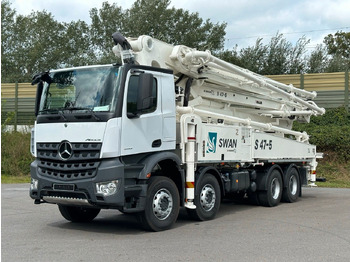 Auto pumpa za beton Mercedes-Benz Arocs 5 4142  8x4 SWAN TSP 47-5 160RZ ( 47m ): slika 2