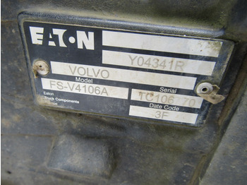 Menjač za Kamion VOLVO FLE EATON 4106A 6 SPEED GEARBOX SUITS 1998 – 2006 TRUCK: slika 2