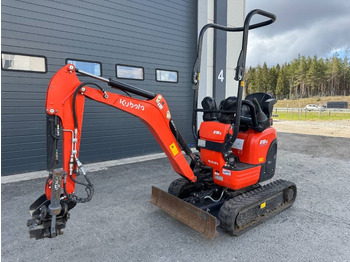Mini bager Kubota U 10-3 Kallistuva pikakiinnike: slika 2