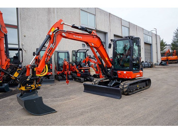 Mini bager Kubota U56-5 VALMIIKSI VARUSTELTU: slika 2