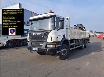 Kamion sa golom šasijom i zatvorenom kabinom SCANIA P 410