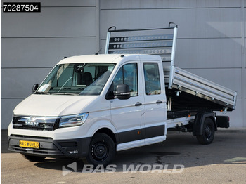 Novu Dostavno vozilo kiper MAN TGE 3.180 Drie-Zijdige Automaat Kipper 2025-Facelift 180PK Trekhaak LED Airco Cruise Navi Euro6 Kipper Tipper Benne Kieper 3m3 Airco Trekh: slika 3