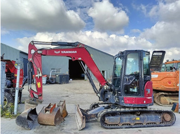 Mini bager Yanmar Vio 50 -6b vio50 rupskraan excavator bagger track: slika 2