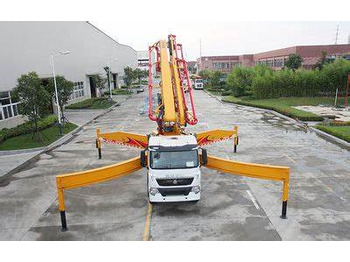Auto pumpa za beton XCMG Official Used HB52V Schwing 52m Concrete Pump Truck Mounted Boom Concrete Pump Price: slika 2
