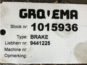 Kočioni diskovi LIEBHERR