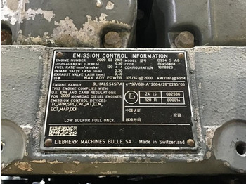 Motor Liebherr D934S A6 105 KW: slika 5