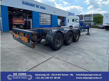 Poluprikolica za prevoz kontejnera/ Poluprikolica sa promenjivim sandukom KROMHOUT