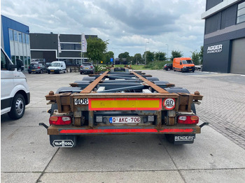 Poluprikolica za prevoz kontejnera/ Poluprikolica sa promenjivim sandukom Van Hool Container Chassis / 40-45 FT / BPW: slika 2 Poluprikolica za prevoz kontejnera/ Poluprikolica sa promenjivim sandukom Van Hool Container Chassis / 40-45 FT / BPW: slika 2