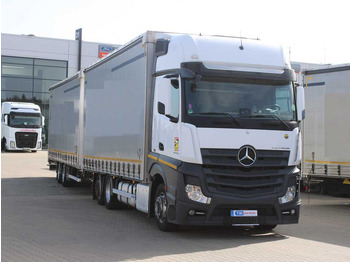 Kamion sa ceradom Mercedes-Benz Actros 2542, 6X2, EURO 6, AIR SUSPENSION + PANAV TV018H: slika 3 Kamion sa ceradom Mercedes-Benz Actros 2542, 6X2, EURO 6, AIR SUSPENSION + PANAV TV018H: slika 3