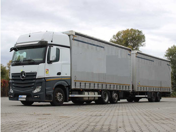 Kamion sa ceradom MERCEDES-BENZ Actros 2542