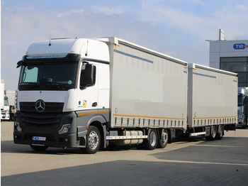 Kamion sa ceradom MERCEDES-BENZ Actros 2542