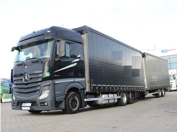 Kamion sa ceradom MERCEDES-BENZ Actros 2545