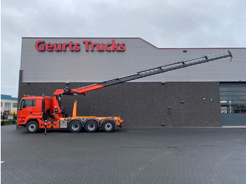 Kamion sa hidrauličnom kukom, Kamion sa dizalicom MAN TGS 35.480 8X4 TRIDEM + 20 TON HAAKARM + HMF 3220-K6 KRAAN/KRAN/CRANE/GRUA: slika 2
