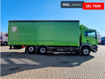 Kamion sa ceradom MAN TGS 26.360 6X2-2 BL / Ladebordwand / Aluklappen: slika 4