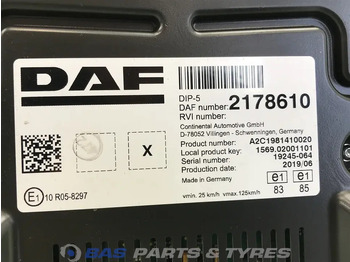 Komandna tabla za Kamion DAF CF Euro 6: slika 3