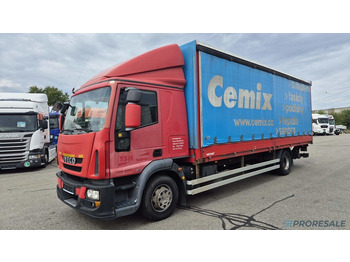 Kamion sa ceradom IVECO EUROCARGO ML 140E28 EURO 5 - valník s plachtou + hydraulické čelo 1,5 t: slika 2