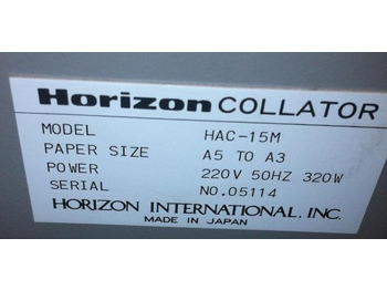 Štamparska mašina Horizon HAC 15m collating tower: slika 2