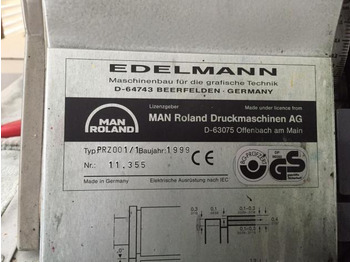 Ofset mašina Roland Practica PRZ 00 two-color offset press: slika 3