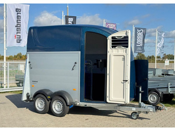 Novu Prikolica za konje za prevoz životinja HUMBAUR Pegasus 2400 | siodlarnia, DMC 2400kg, przyczepa do przewozu 2 koni: slika 2