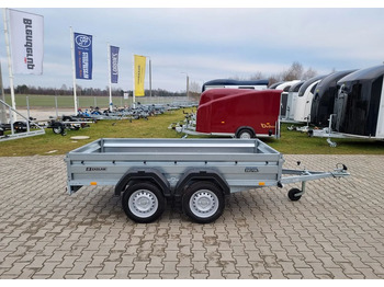 Novu Plato prikolica ZASŁAW 265T | 265 x 132 / 750 kg/ 2 osie / lekka przyczepa skrzyniowa: slika 2 Novu Plato prikolica ZASŁAW 265T | 265 x 132 / 750 kg/ 2 osie / lekka przyczepa skrzyniowa: slika 2