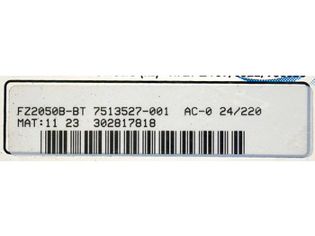 Upravljačka jedinica za Oprema za rukovanje materijalima BT 7513527-001 | Controller Zapi AC evolution 0 FZ2050B-BT AC-0 24/220 sn. 11 23: slika 2