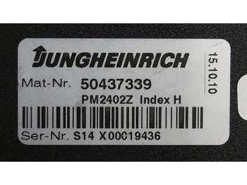 Upravljačka jedinica za Oprema za rukovanje materijalima Jungheinrich 50437339 | Stuur regeling steering controller PM2402 Z Index H sn S: slika 2
