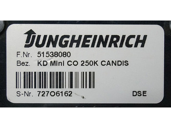 Komandna tabla za Oprema za rukovanje materijalima Jungheinrich 51538080 | Battery/hour indicator KD mini CO 250K candis sn. 727O61: slika 3