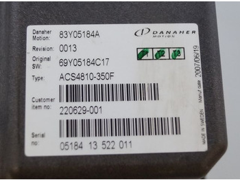 Upravljačka jedinica za Oprema za rukovanje materijalima Toyota/BT 220629-001 | Danaher motion AC Superdrive motor controller 83Y05184A A: slika 2 Upravljačka jedinica za Oprema za rukovanje materijalima Toyota/BT 220629-001 | Danaher motion AC Superdrive motor controller 83Y05184A A: slika 2