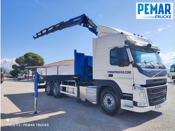 Kamion sa dizalicom VOLVO FM 500 6X2 GRUA CAJA FIJA: slika 3
